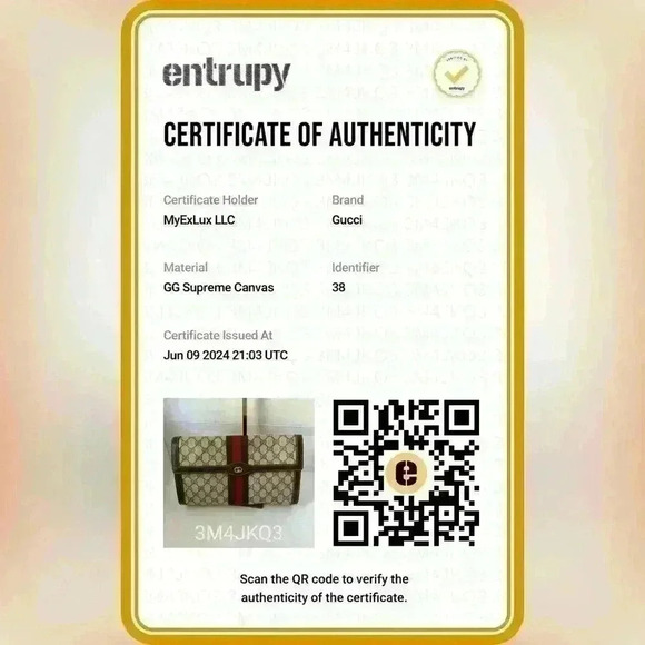Entrupy Authentication (FOR Non Hermes
Premium Items) - Picture 12 of 16